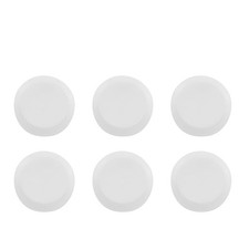 6PCS 22MM Push Button Round Switch Silicone Transparent Waterproof Cap Metal ...