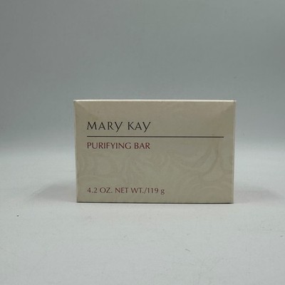 Mary Kay Purifying Bar With Soap Dish 4.2oz #4419 Discontinued Sealed NIB