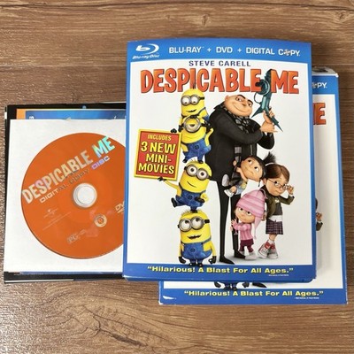 Despicable Me (2010) Blu-ray + DVD + Digital Copy w/ Cover Box (Combo Pack)