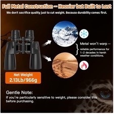 Professional 10-30x50 Binoculars for Bird Watching