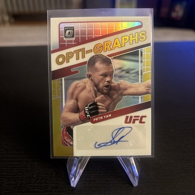 2022 PANINI DONRUSS OPTIC PETR YAN GOLD /10  BOOKEND AUTOGRAPH OPTI-GRAPHS 