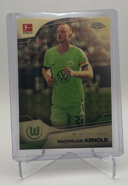 2022-23 topps chrome bundesliga MAXIMILIAN ARNOLD Superfractor 1/1