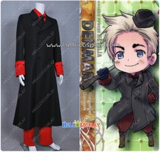 Axis Powers Hetalia Denmark Cosplay Costume H008
