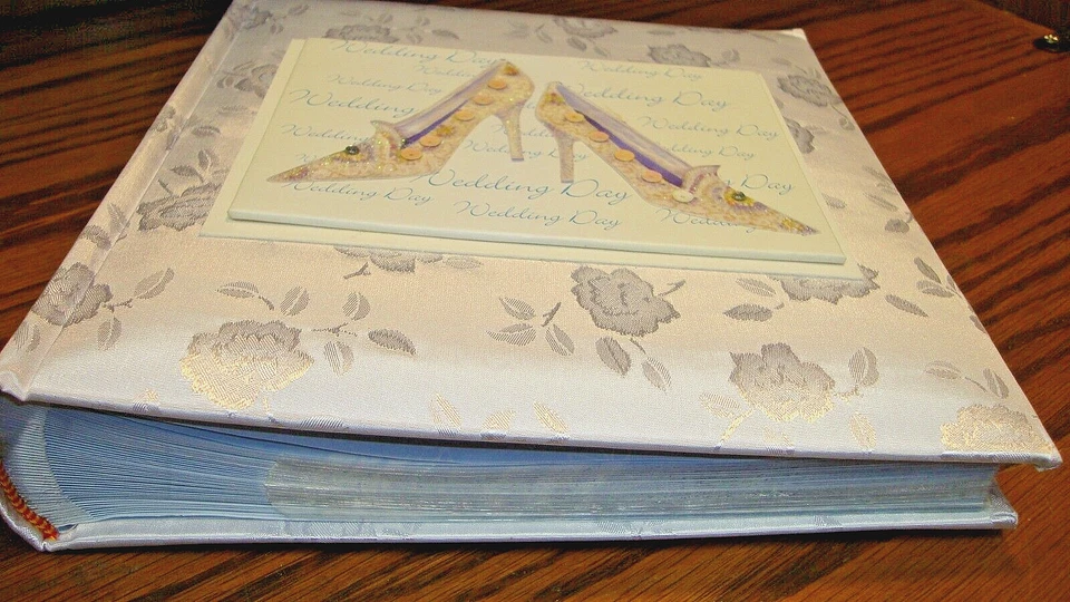 Álbum de fotos del día de la boda en casa Sheffield ~ contiene 200 fotos 4"x6" con espacio de memoria 836 Foto 4 de 4