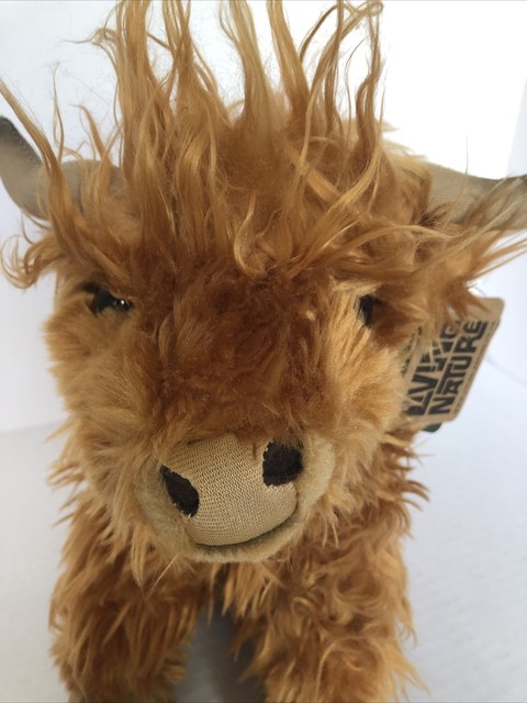 5529074 12 inch Highland Cow Soft Toy 