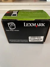Lexmark Toner Cartridge C540H1KG Genuine Black High Yield Return Program C540