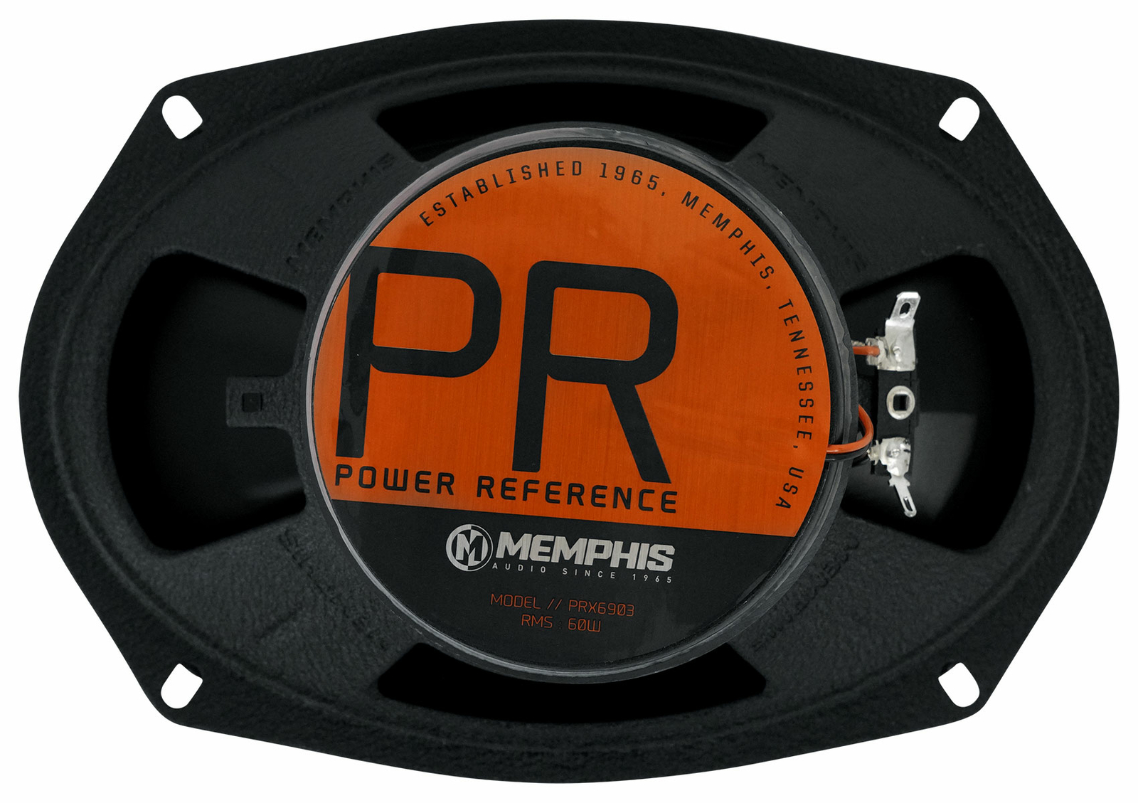 Пара 3-полосных автомобильных аудиодинамиков Memphis Audio PRX6903 6x9 с поворотным твитером