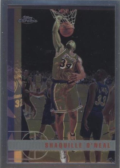 Topps Chrome 1996-97 Shaquille O'Neal #PF-7 for sale | eBay