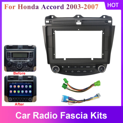 2 din For Honda Accord 2003-2007 Frame Car Stereo Radio Fascia Panel Trim Kits