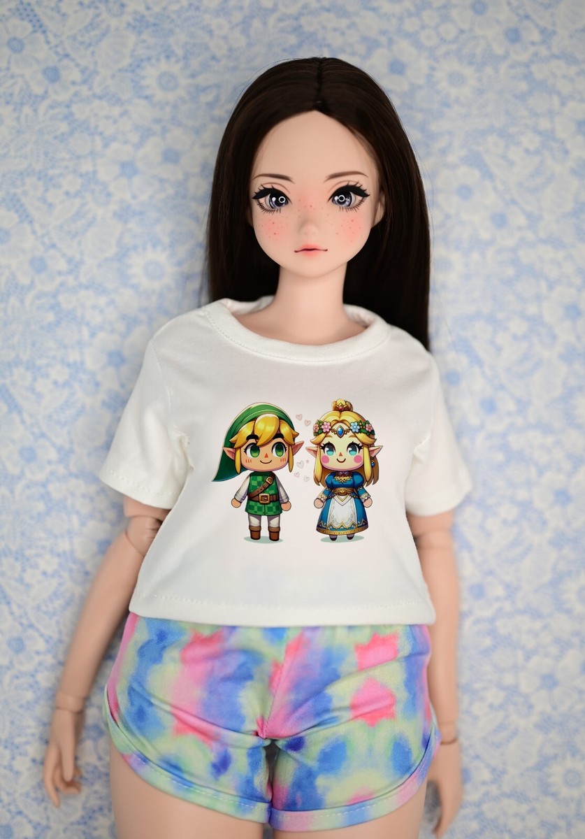 Smart Doll Pear Body Link & Zelda Animal Crossing Shirt BJD