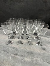 Baccarat France Vega Wine Water Goblets - Set of 12