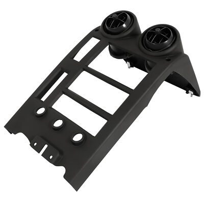 For Hummer H2 2005 2006 2007 Radio Dash Bezel Trim W/ Air Vents ABS #12004373
