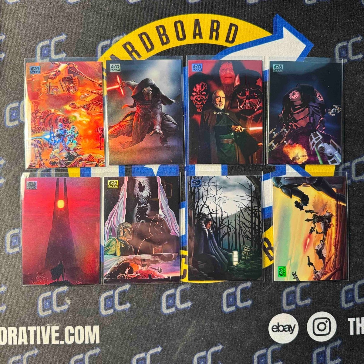 2024 Topps Chrome Star Wars Galaxy Refractor Complete Your