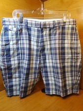 Cool Vtg Ralph Lauren Polo 1967 Sportswear Golf Plaid Shorts Sz 38 Cotton