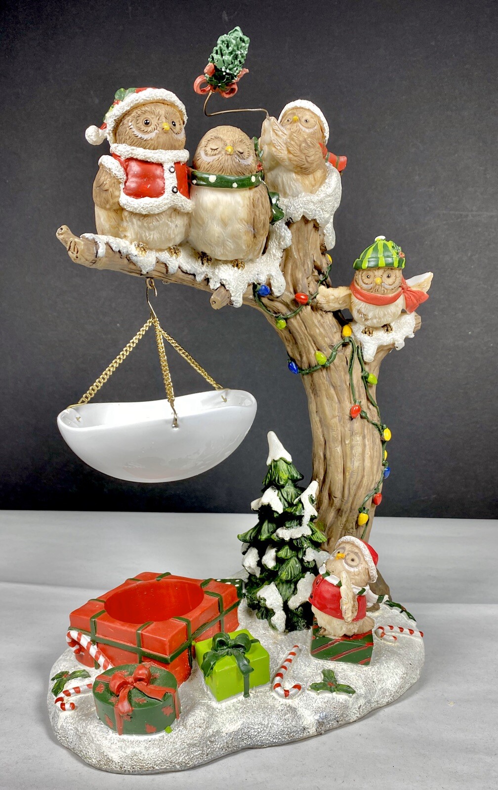 Yankee Candle Hanging Tart Warmer Christmas Owls Hang Owl Tree P4 For Sale Online
