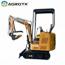 AGT 1Ton Mini Excavator 13.5HP Gasoline RATO Engine w/Pilot Control System H15R