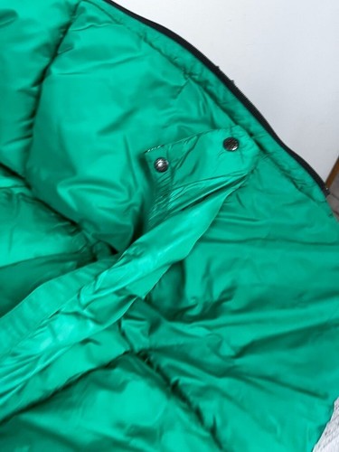 Polo Sport Ralph Lauren Men's XL Black/Green Down Puffer Jacket Parka Vintage ~~ - Picture 7 of 13