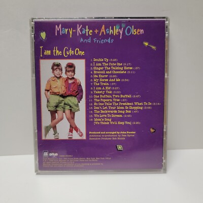 I Am the Cute One Mary-Kate & Ashley Olsen and Friends CD 1993