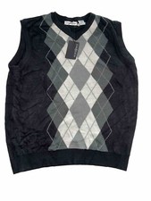 Chereskin Men's Argyle Sweater Vest, Size Large New