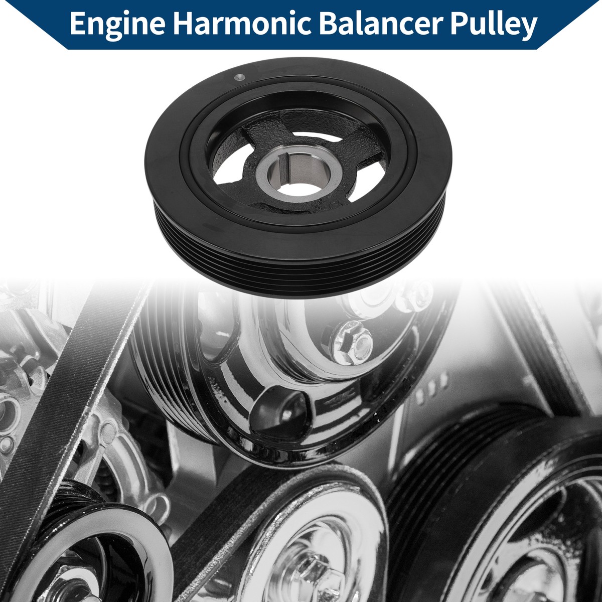 Crankshaft Pulley GENUINE 2312439802 For KIA Sorento 3.5L