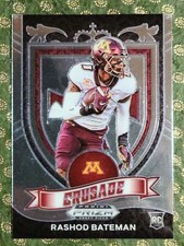 2021 Panini Prizm Draft Picks #166 Rashod Bateman RC CRUSADE SILVER BASE