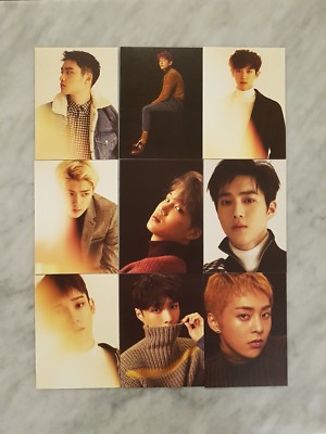 EXO 2016 Winter Special Album For Life Photo PostCard Official K