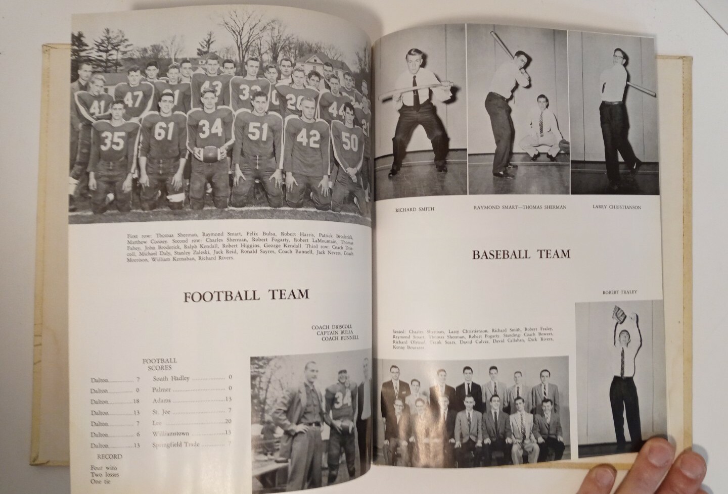 Dalhi Log 1957 VTG Dalton High School Yearbook Dalton Massachusetts eBay