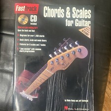 FastTrack Chords & Scales Guitar Book with Audio CD - Tuition Learning Teaching 