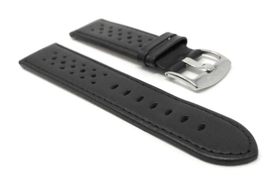 Correa de cuero Rally de 22 mm, correa de reloj para Citizen Nighthawk Foto 3 de 4