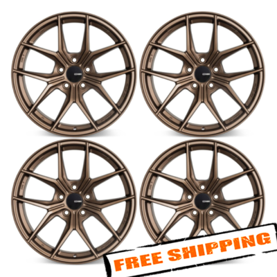 Enkei 529-895-8045ZP Set of 4 18x9.5 5x100 45mm 72.6mm TSR-X Gloss