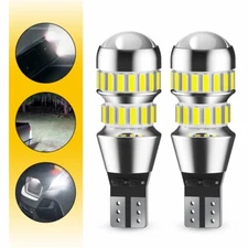 AUXITO 921 912 LED Reverse Backup Light Bulbs 3000LM 6000K Super Bright T15 W16W