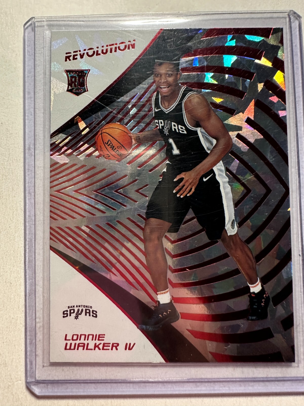 K55,852 - 2018-19 Panini Revolution Chinese New Year #125 Lonnie Walker IV