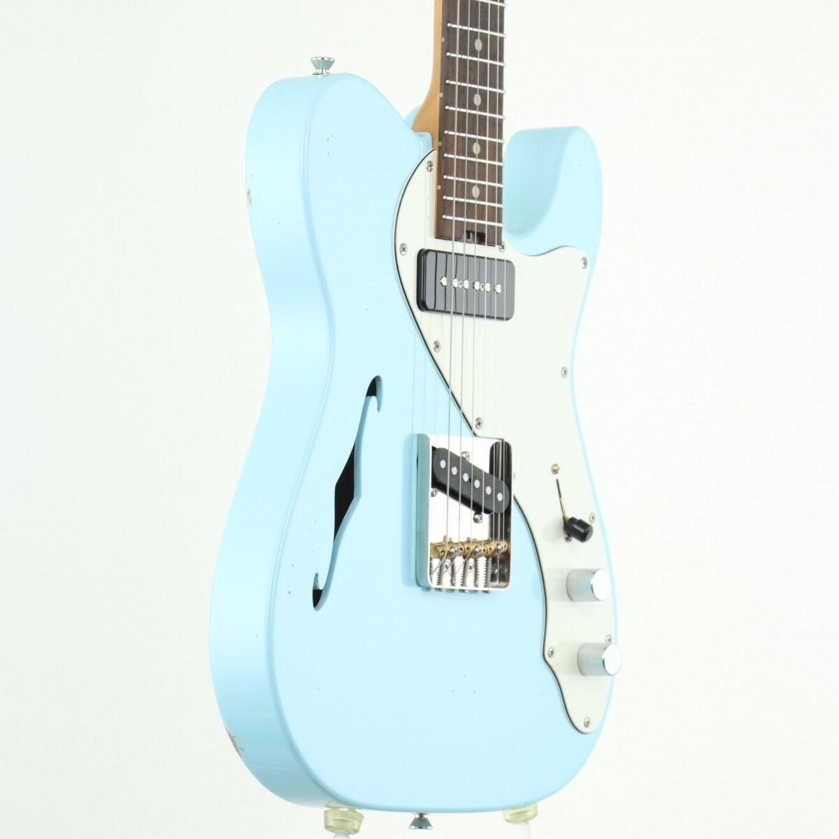 ギター infinite trad fullsize T semi-hollow infinite Trad Fullsize T Hollow Light Aged Sonic Blue