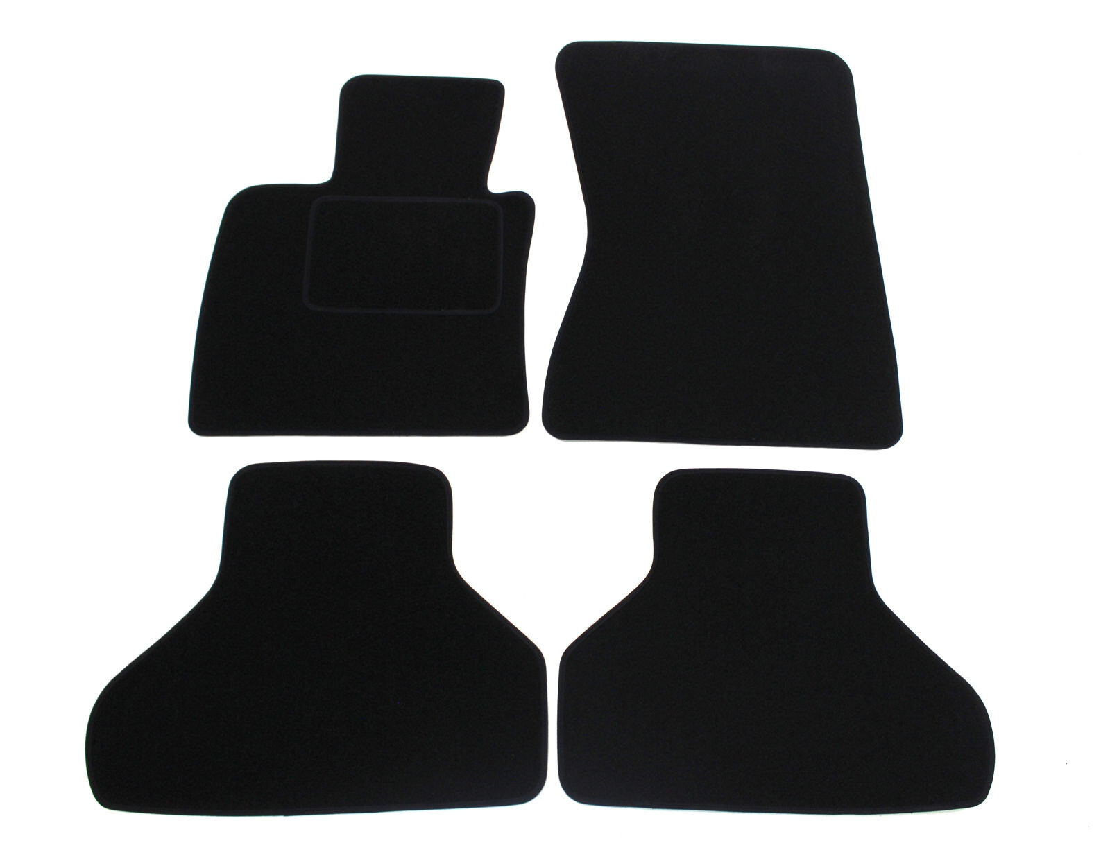 Tapis de sol velours noir sur mesure idéal pour le confort de votre BMW X6 E71