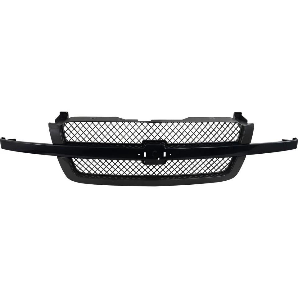New Front Grille Paintable Fits 2003-06 Chevrolet Silverado 1500 2500 Avalanche - Изображение 2 из 4