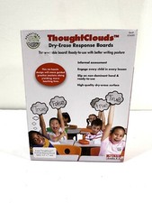 6 Pcs Handheld White Board Score Writable Thought Clouds Blank Student Dry Erase