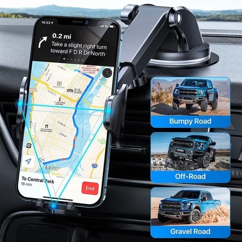 Support Téléphone pour Support Voiture Support avec Ventouse SUPER COLLANTE pour Tableau de Bord Mobile - Photo 5/5