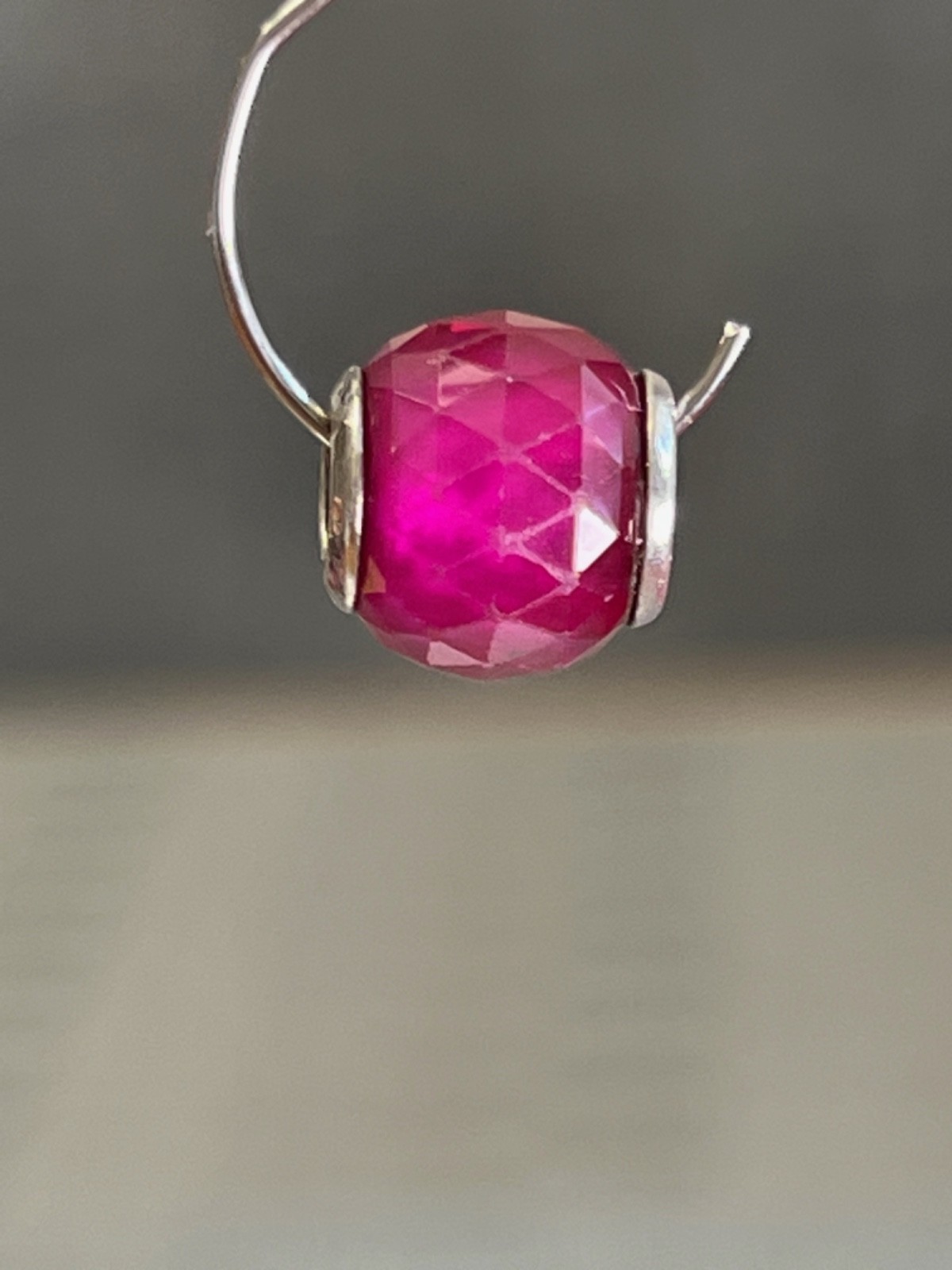 Authentic PANDORA "Synthetic Ruby" Charm #791722S… - image 2