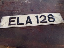 Retrial Number Plate