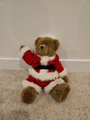 Vintage Boyd's Bears The Head Bean Collection Mr. Kringle Plush Bear