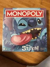 Disney Stitch Monopoly Board Game (Sealed) Lilo & Stitch Hasbro