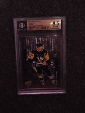 2025-26 Upper Deck Series 1 - Dazzlers Sidney Crosby #DZ-19 Black [Beckett 9.5]