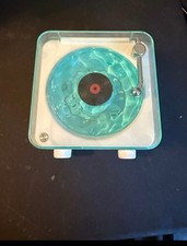 The Wave Vinyl Record Player Speaker- White colour/ Portable/Bluetooth