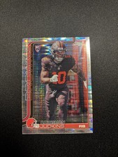 2025 Topps Chrome Football Quinshon Judkins Rookie Pulsar RC #325 Browns