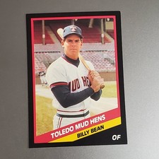 Billy Bean Toledo Mud Hens 1988 CMC Minor League Baseball Card #389