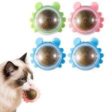 WEYILL Catnip Ball for Cats &ndash; Organic Cat Nips Magic Small, multicolor