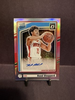 2024-25 Panini Donruss Optic - Holo - Signatures Reed Sheppard #302 AU, RC