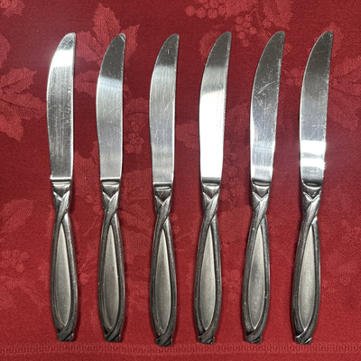 Hampton Silversmiths Set of 6 CONCORDE Stainless Steel 9 1/4'' Dinner Knife