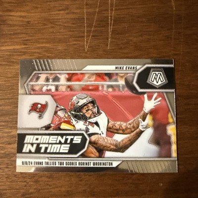 2025 MOSAIC Mike Evans #9 Moments In Time Tampa Bay Buccaneers