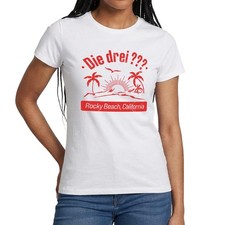Die Drei Fragezeichen Rocky Beach California Frauen T-Shirt